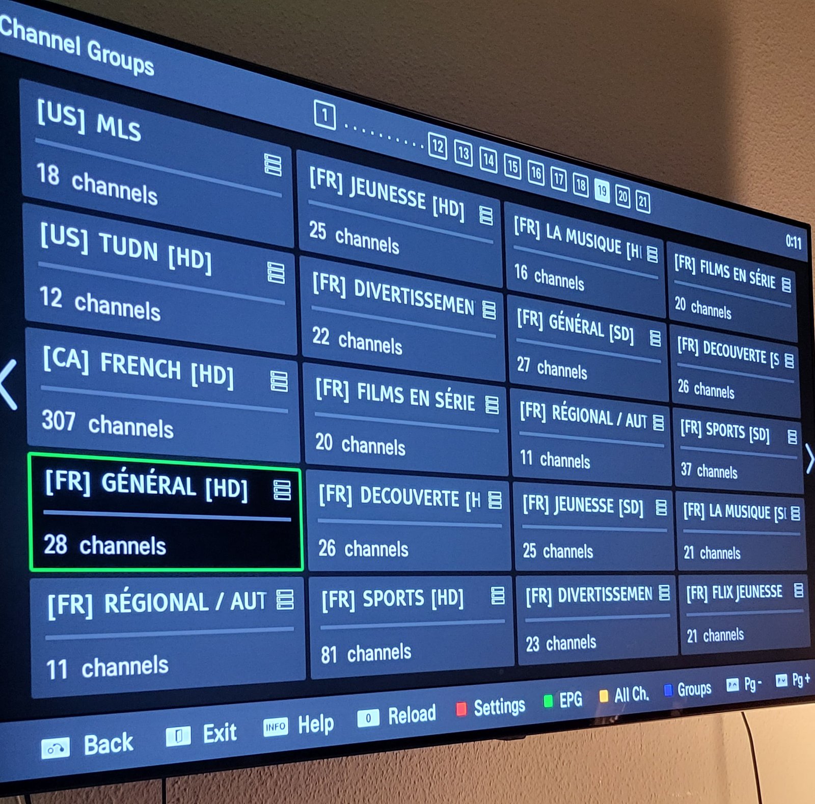Klant kijkt sport via het tv abonnement